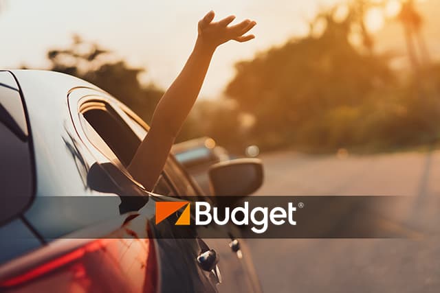 35% discount on Budget car rentals